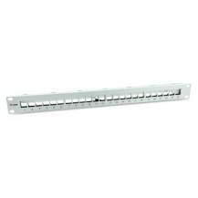 Equip Patchpanel 24x Cat6A 19″ FTP 1HE Keystone montaggio bianco - Patch-Panel