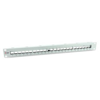 Equip Patchpanel 24x Cat6A 19″ FTP 1HE Keystone montaggio bianco - Patch-Panel
