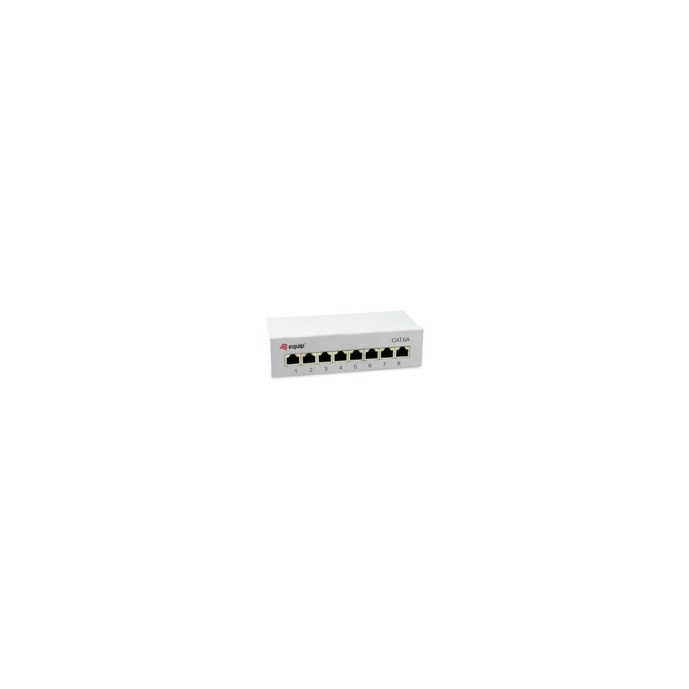 Pannello patch Equip 8x RJ45 Cat6A FTP 1U montaggio Keystone gr - Pannello patch