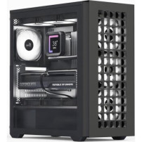 AEROCOOL ADVANCED TECHNOLOGIES Geh Midi D502A-G-BK-v1 B/Mesh/ATX
