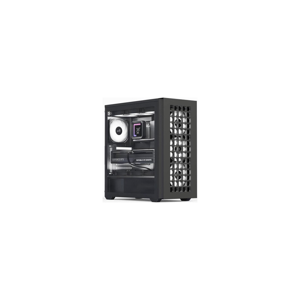 AEROCOOL ADVANCED TECHNOLOGIES Geh Midi D502A-G-BK-v1 B/Mesh/ATX