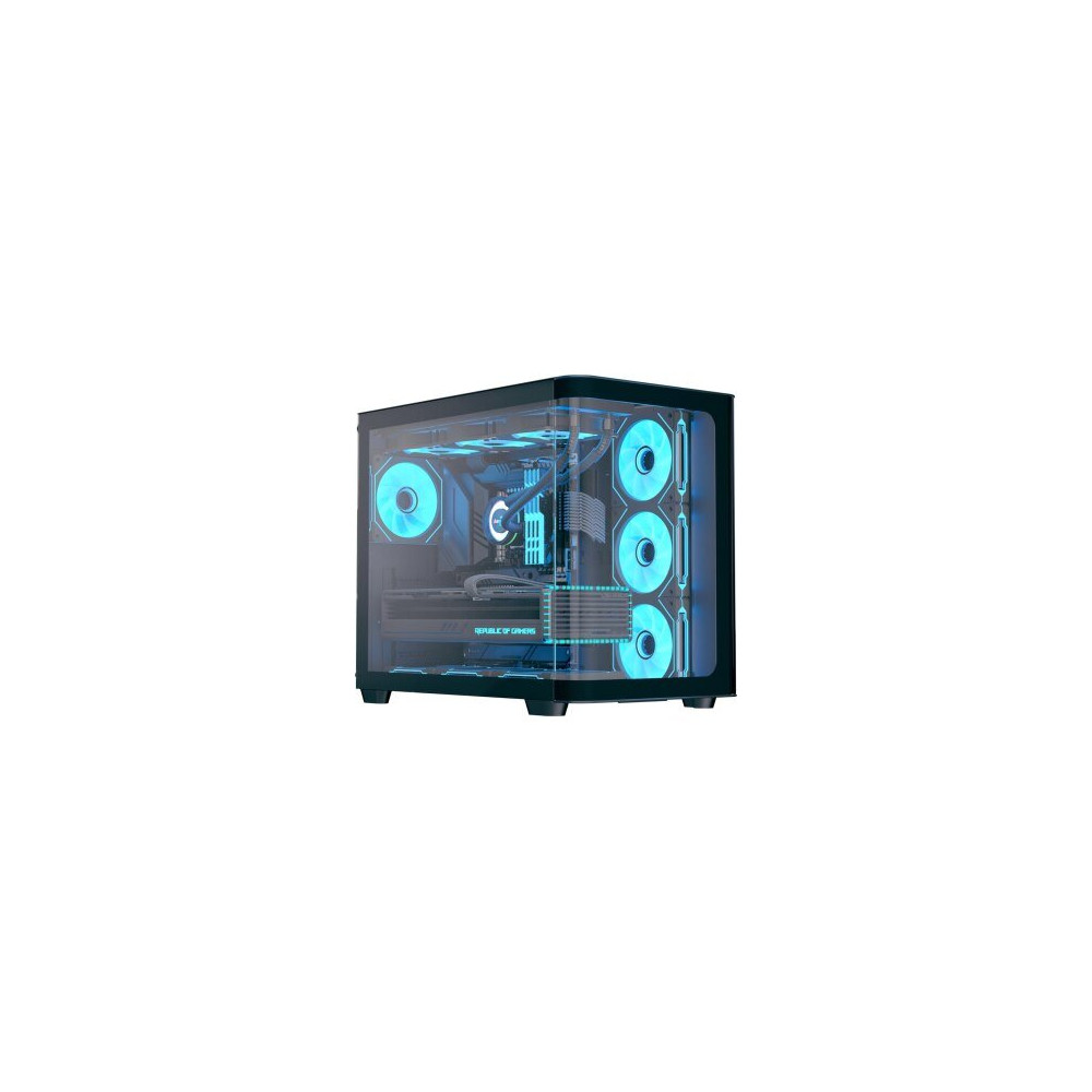 AEROCOOL ADVANCED TECHNOLOGIES Geh Midi P500C-G-BK-v1 senza numero di serie Vetro temperato completo B