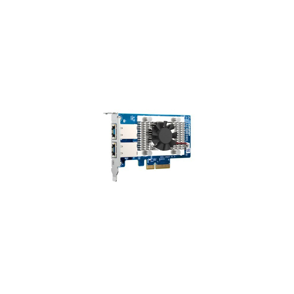 QNAP QXG-10G2T - Adattatore di rete - PCIe 3.0 x4 a basso profilo