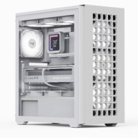 AEROCOOL ADVANCED TECHNOLOGIES Geh Midi D502A-G-WT-V1 W/Mesh/ATX