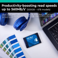 WD Blue SA510 WDS400T3B0A-00C7K0 - SSD - 4 TB - interno - 2.5″ (6.4 cm)