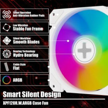 Xilence Ventola 120*120 Performance A+ REVERSE ARGB bianco