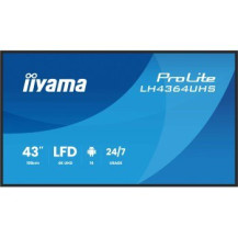 Iiyama 108 cm 43″ LH4364UHS-B1AG 16 9 2xHDMI+USB-C IPS - 108 cm - 43″
