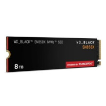 WD WD_BLACK SN850X WDS800T2X0E-00CDD0 - SSD - crittografato - 8 TB - interno - M.2 2280 - PCIe 4.0 x4 (NVMe)