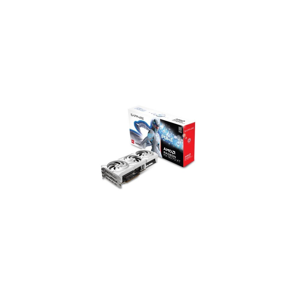 Sapphire Pure Radeon RX 9070 XT AMD 16 GB GDDR6 - Scheda grafica - 16.384 MB