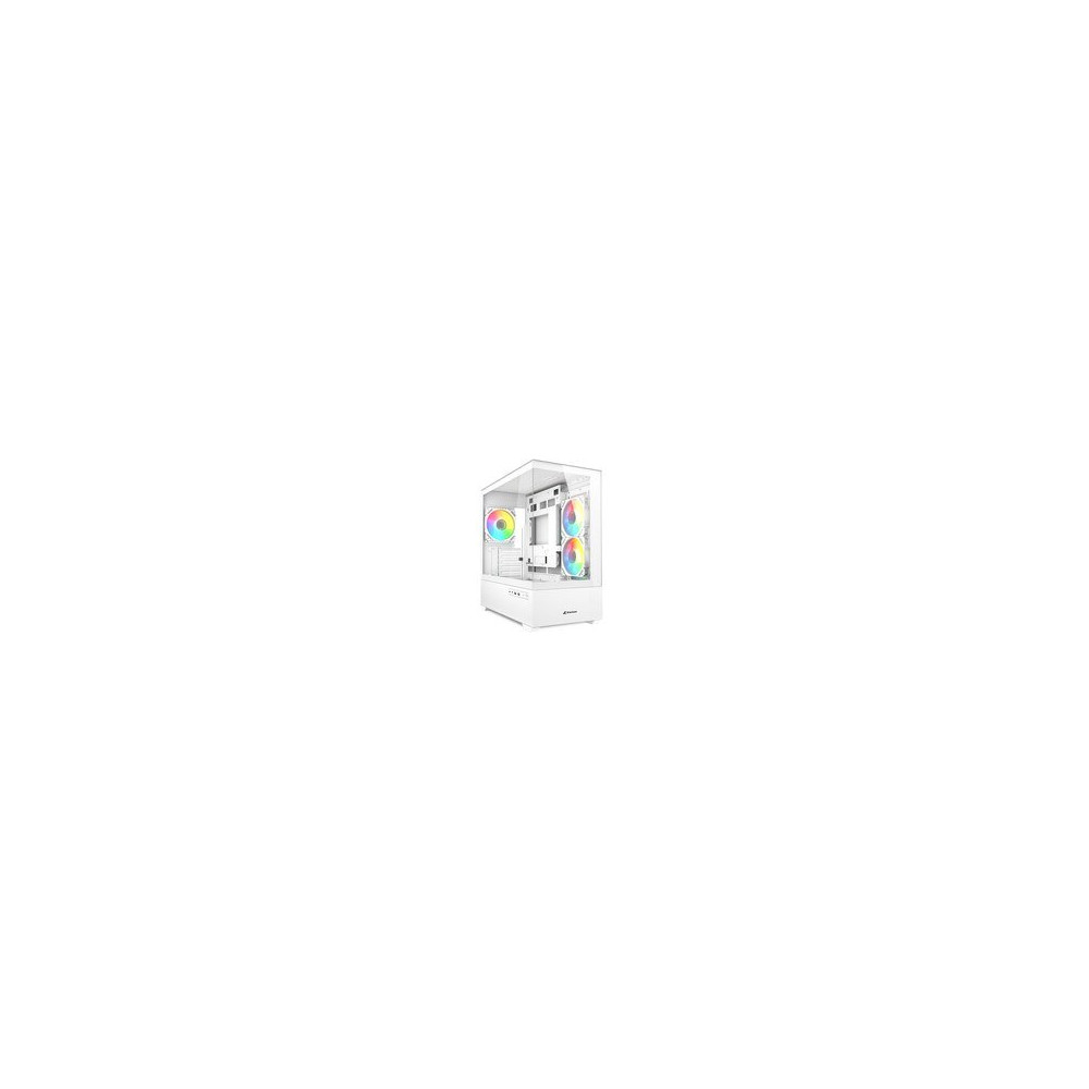 Sharkoon MK6 RGB weiss Tempered Glass x 2