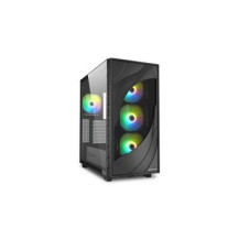 Sharkoon Gehäuse Rebel C80G Rgb ATX 1xGlas schwa - Midi/Minitower - ATX
