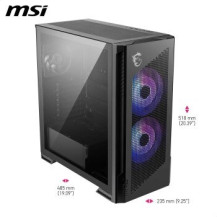 MSI MPG VELOX 300R AIRFLOW PZ Midi Tower Nero