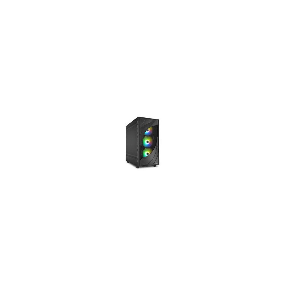Sharkoon Rebel C80M RGB - Gehäuse - Gehäuse - ATX