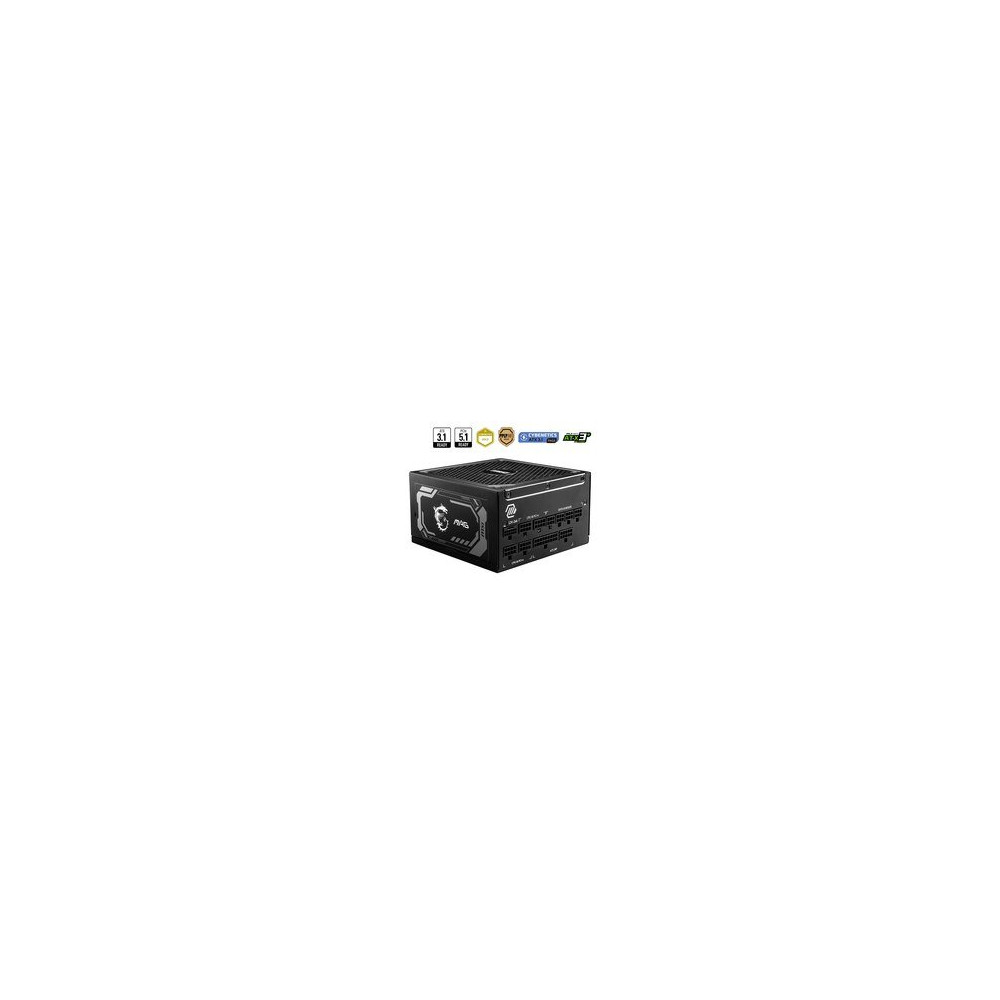 MSI MAG A1250GL PCIE5 alimentatore per computer 1250 W 24-pin ATX ATX Nero