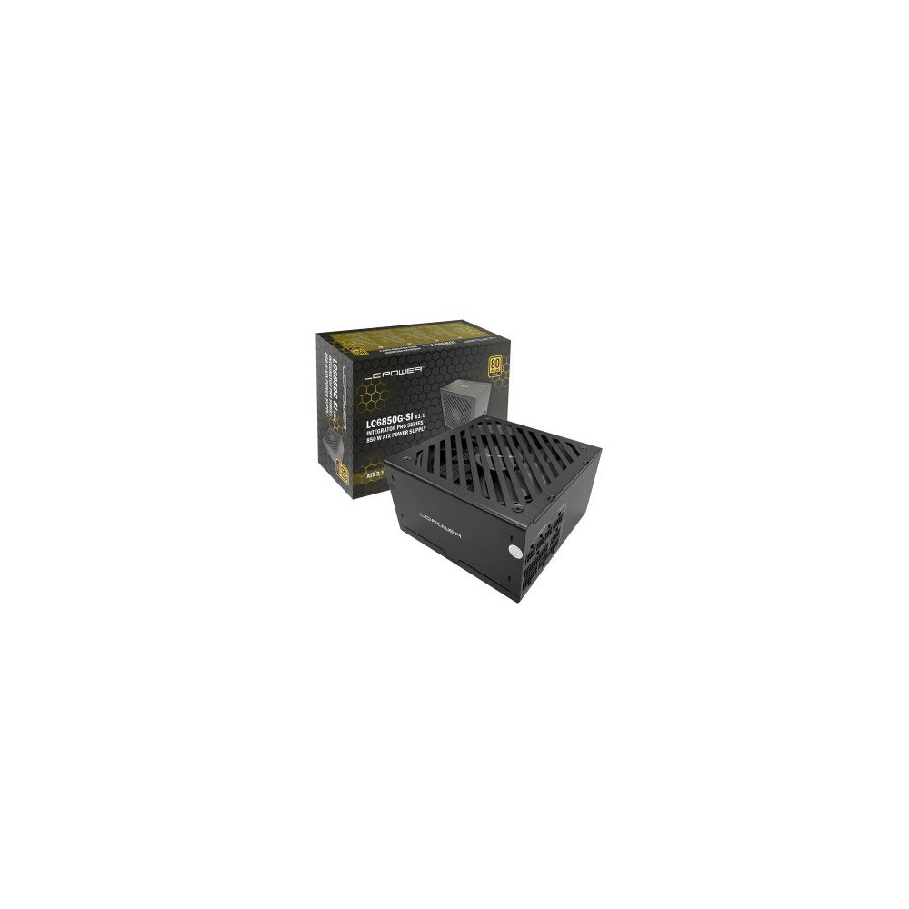 LC-Power Netzteil ATX LC6850G-SI V3.1 LC 135mm Lüfter 80Plus Gold - PC-/Server Netzteil - ATX