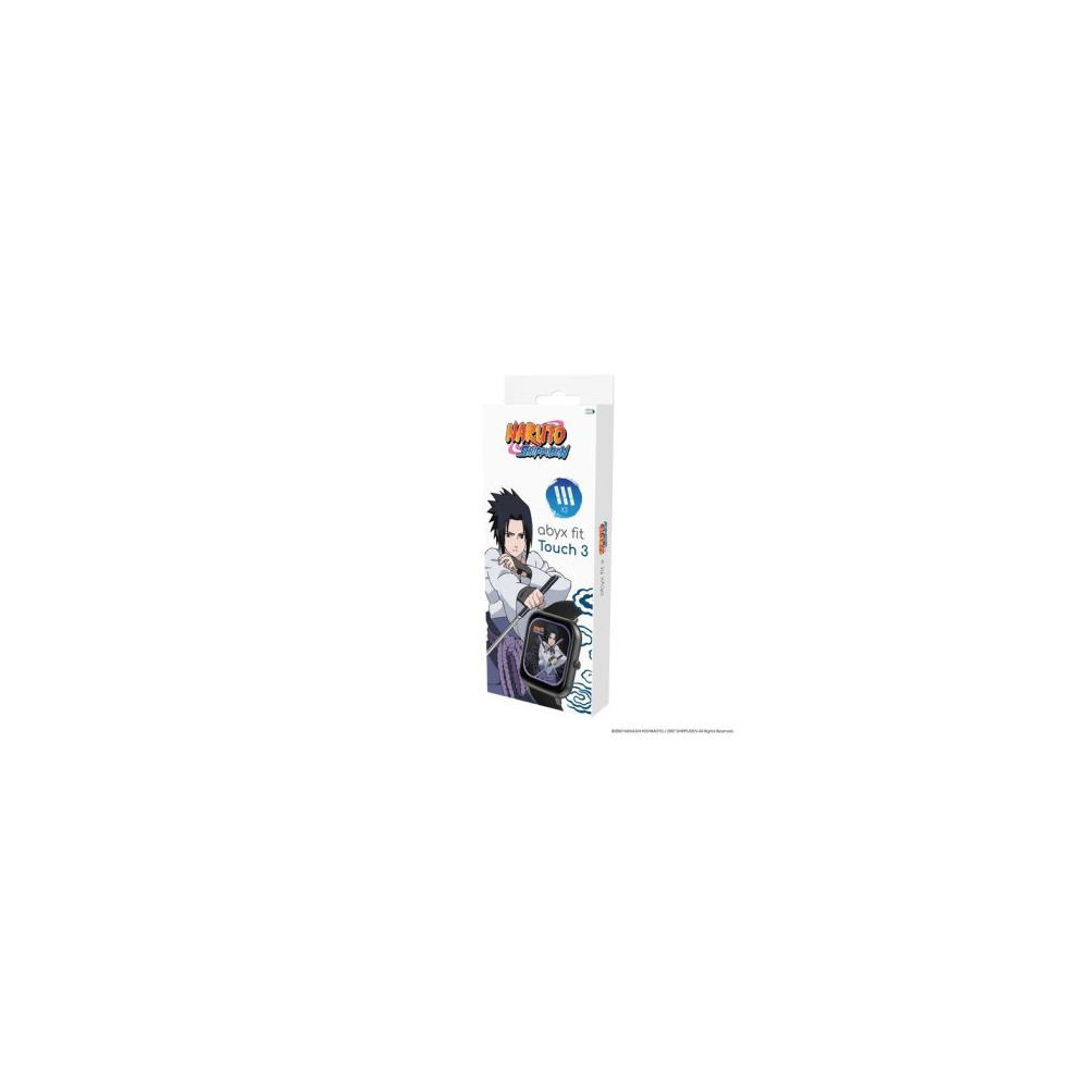 abyx Smartwatch Fit Touch 3 Sasuke Uchiwa space grau