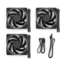 Fractal Design Momentum 12 RGB 3-pack Black