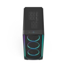Fractal Design Meshify 3 Ambience Pro RGB Light Tint Black - Gehäuse - ATX