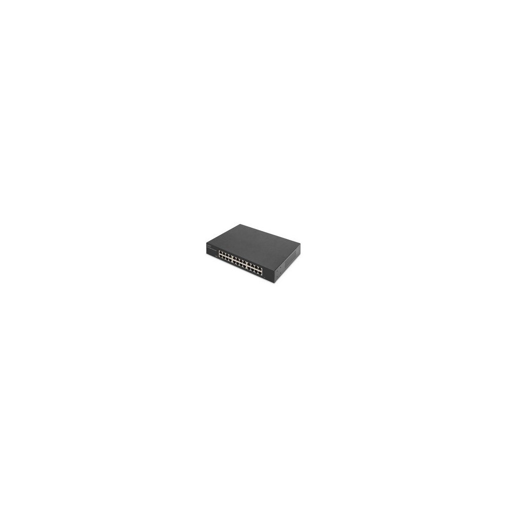 DIGITUS 24-Port Gigabit Switch, 19 Zoll, Unmanaged