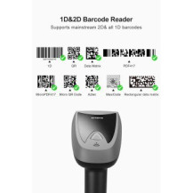 Inateck Barcodescanner 52 black[BCST-52_black]