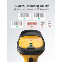 Inateck Barcodescanner P6-AI yellow[BCST-P6-AI_yellow]