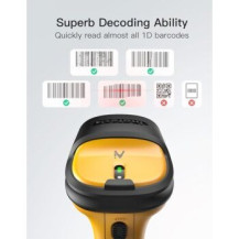 Inateck Barcodescanner P6-AI yellow[BCST-P6-AI_yellow]