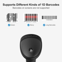 Inateck Barcodescanner 33 black[BCST-33_black]
