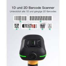 Inateck Barcodescanner 75S black[BCST-75S_black]