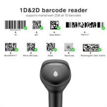 Inateck Barcodescanner 50 black[BCST-50_black]