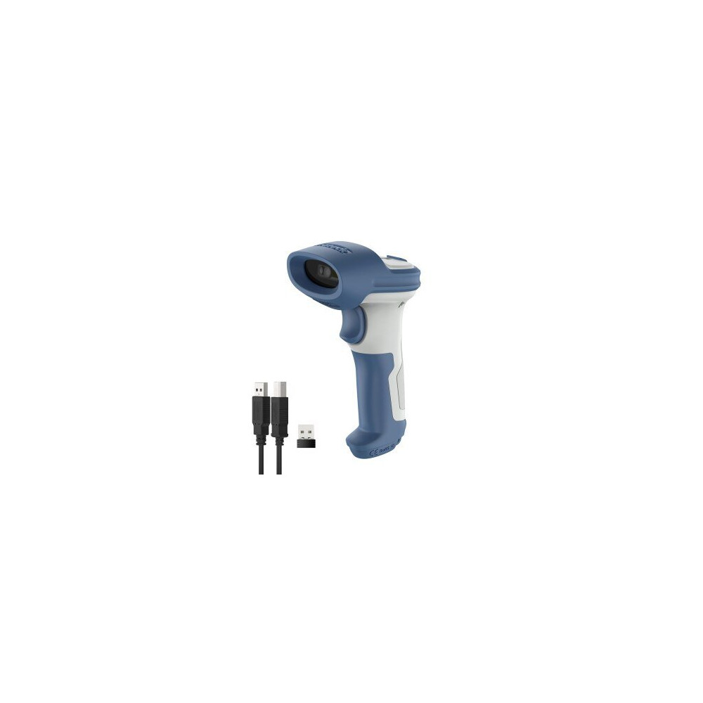 Inateck Barcodescanner 73 white blue[BCST-73_white blue]