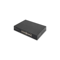 DIGITUS 16-Port Gigabit Switch - Switch - 1 Gbps