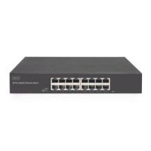 DIGITUS 16-Port Gigabit Switch - Switch - 1 Gbps