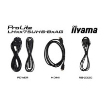 iiyama 55iWIDE LCD 4K UHD 3840 x 2160 IPS Panel Segnaletica Digitale