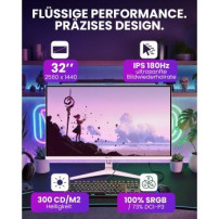 Arozzi TFT Nova 32″ IPS pink - Flachbildschirm (TFT/LCD) - 32″