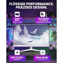 Arozzi TFT Nova 32″ IPS weiß - Flachbildschirm (TFT/LCD) - 32″