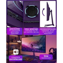 Arozzi TFT Nova 24″ IPS lila - Flachbildschirm (TFT/LCD) - 24″