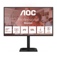 AOC Q27E4U Monitor QHD 27 pollici con altoparlanti e regolazione altezza