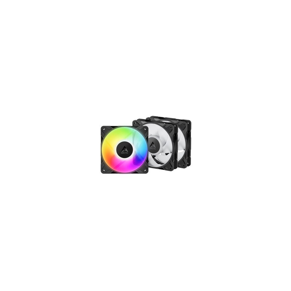 ARCTIC Freezer P12 Pro A-RGB Case per computer Ventilatore 12 cm Nero, Bianco 3 pz
