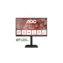 AOC E4 24E4CV Monitor PC 60,5 cm (23.8″) 1920 x 1080 Pixel Full HD LED Nero