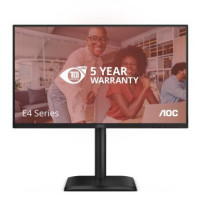AOC E4 24E4CV Monitor PC 60,5 cm (23.8″) 1920 x 1080 Pixel Full HD LED Nero