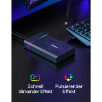 Inateck Festplattengeh.RGB 3.5″ USB 3.0 2.5/3.5″ SATA H/SSD - Gehäuse - 3,5″