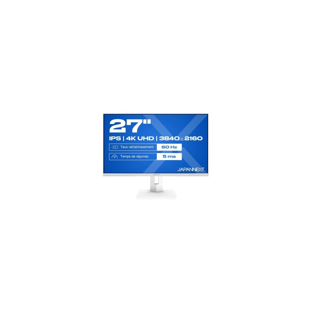 JAPANNEXT JN-IPS270UHD60F-C65W-HSP-W HDMI/DP UHD - Flachbildschirm (TFT/LCD)