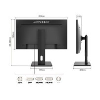 JAPANNEXT JN-27IPS4FLWQHDR-HSP 16 9 HDMI/DP WQHD - Flachbildschirm (TFT/LCD)