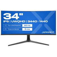 JAPANNEXT JN-IPS340UWQHD60C-C65W-HS curved UWQHD