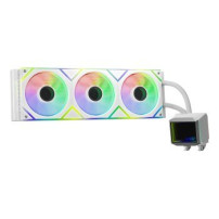 XPG LEVANTE II 360 Processore Raffreddatore di liquidi tutto in uno 12 cm Bianco