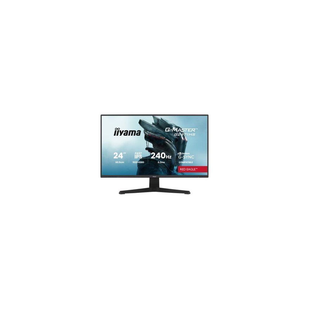 iiyama G-MASTER G2471HS-B1 Monitor PC 60,5 cm (23.8″) 1920 x 1080 Pixel Full HD Nero
