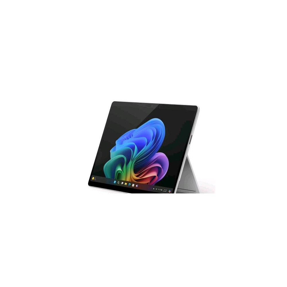 MICROSOFT SURFACE PRO 11 COPILOT+ 13" OLED TOUCH SCREEN SNAPDRAGON X1P-64-100 RAM 16GB SSD 512GB-WI-FI 7-WIN 11 HOME PLATINO (EP