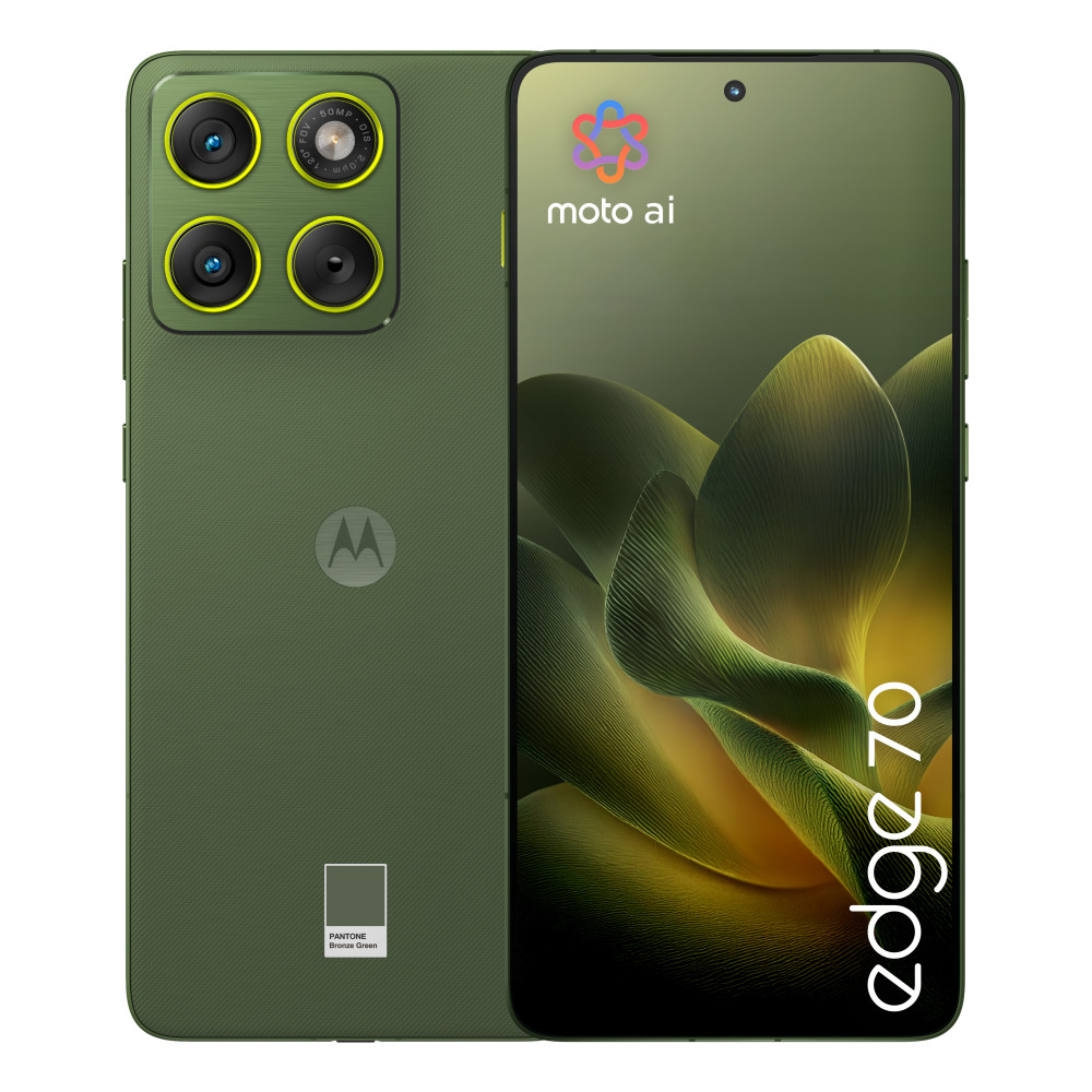 MOTOROLA EDGE 70 5G DUAL SIM 6.67" OCTA CORE 512GB RAM 12GB 5G ITALIA PANTONE BRONZE GREEN