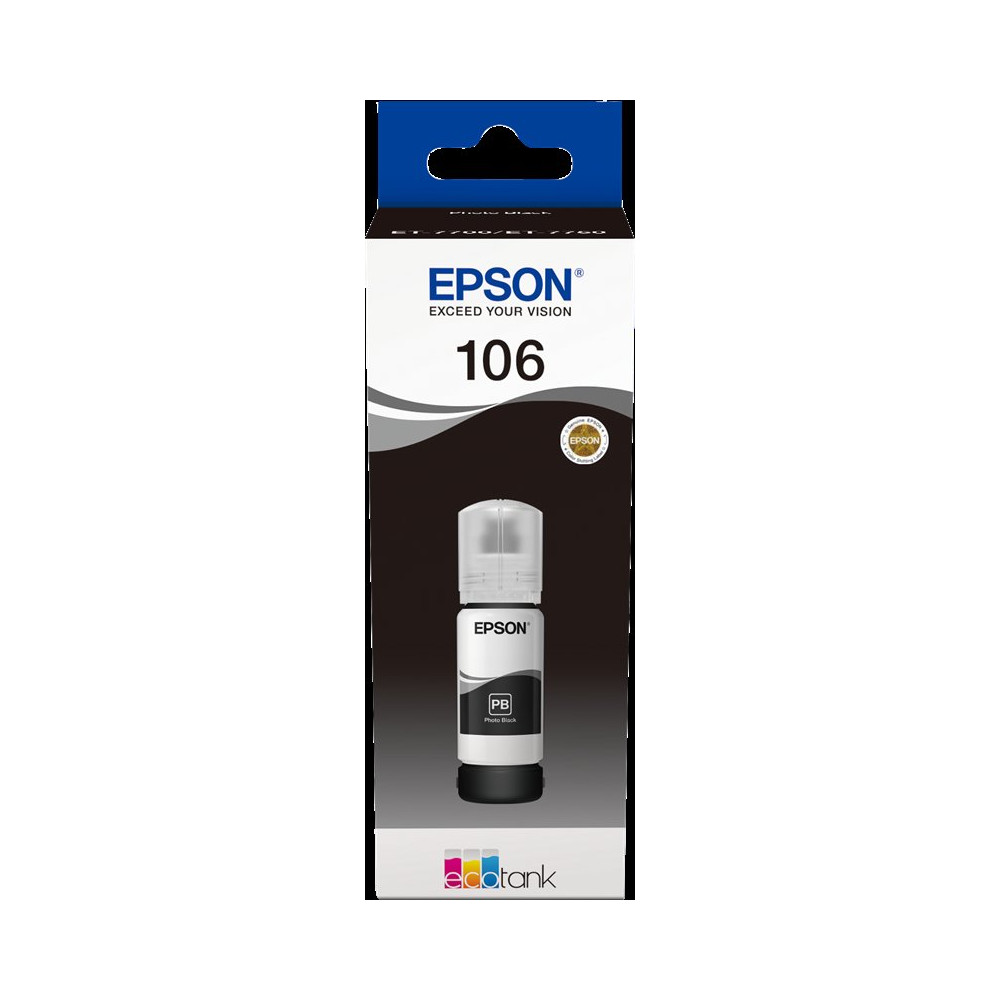 Epson 106 Nero (Foto) Cartuccia d'inchiostro (C13T00R140)