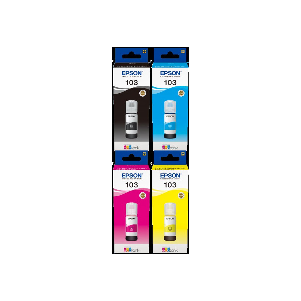 Epson 103 Multipack nero / ciano / magenta / giallo (T00S MCVP)